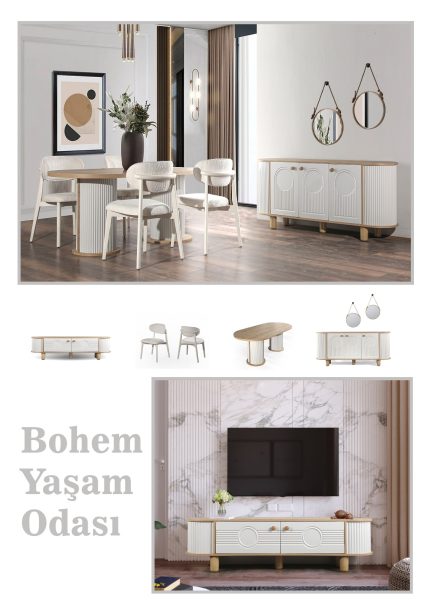 Liva Yemek Odası Takımı